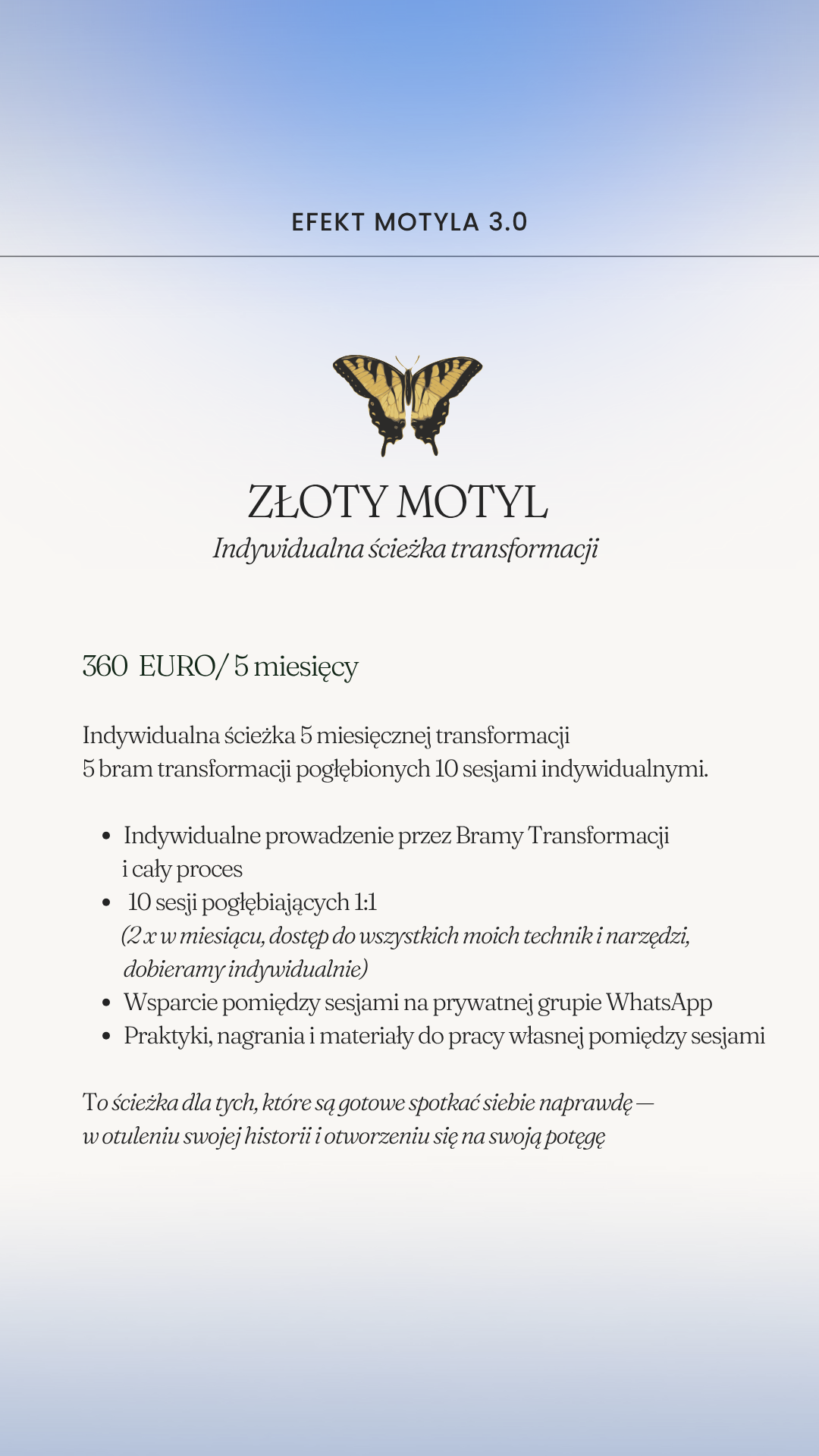 EFEKT MOTYLA- SREBRNY MOTYL - obrazek 19