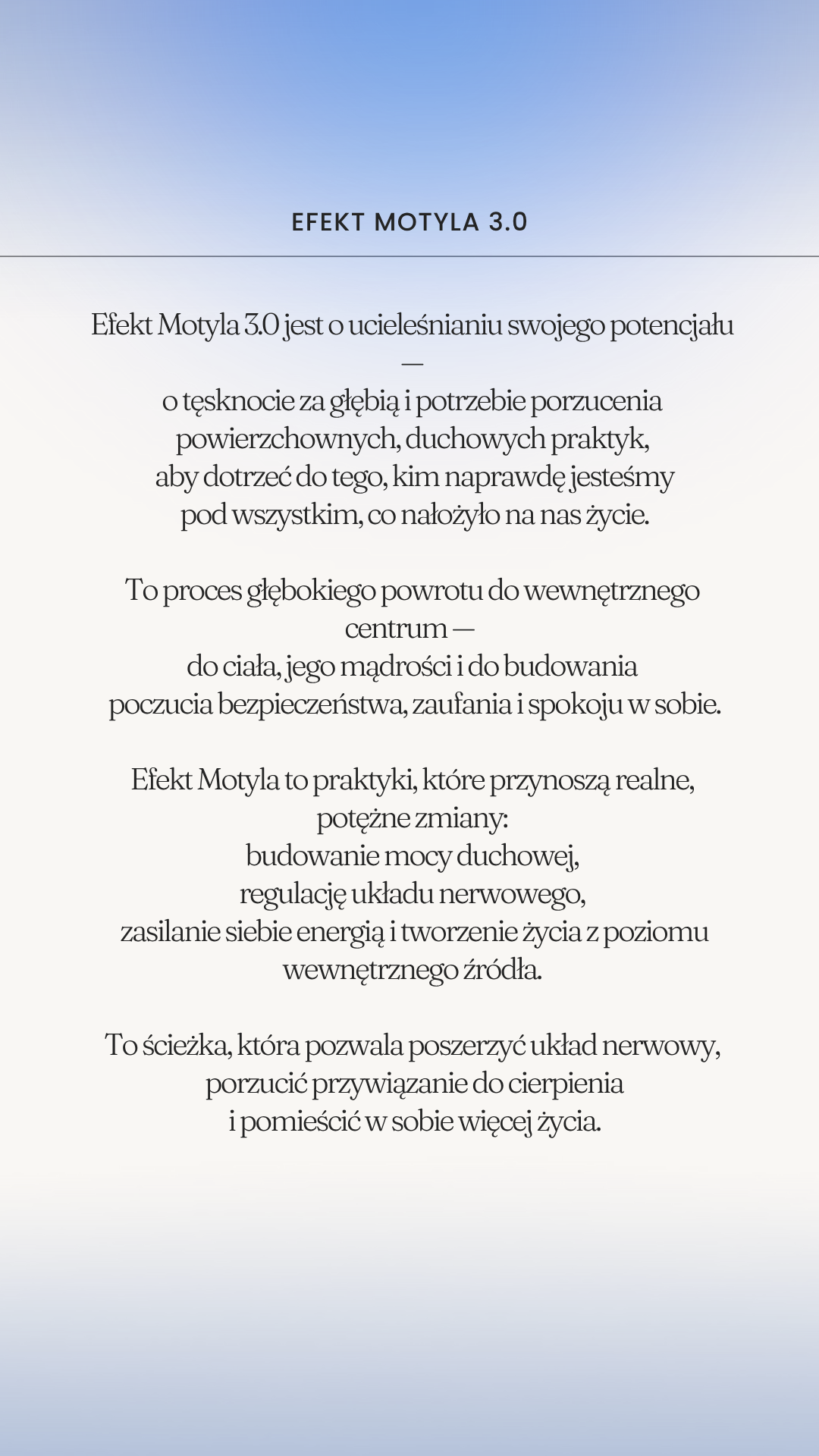 EFEKT MOTYLA- SREBRNY MOTYL - obrazek 4